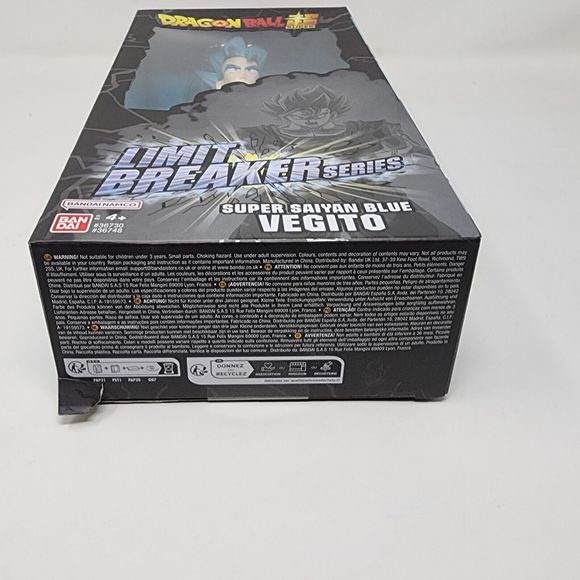 Dragon Ball Z Bandai Namco Super Saiyan Blue Vegito Action Figure 12 in - Picture 8 of 9